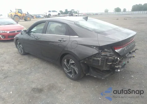 2024 Hyundai Elantra Limited из США, поврежденный, VIN KMHLP4DG1RU683724